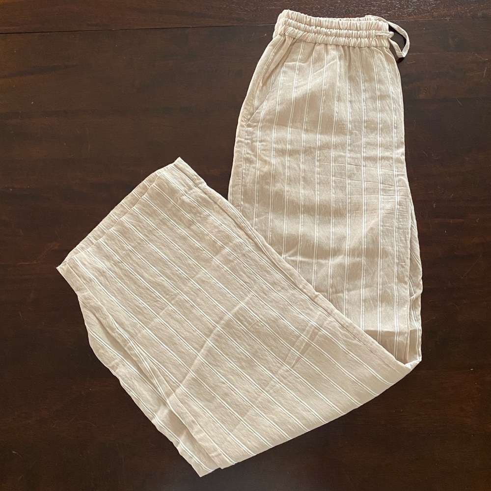 Zara Striped Beach Pants